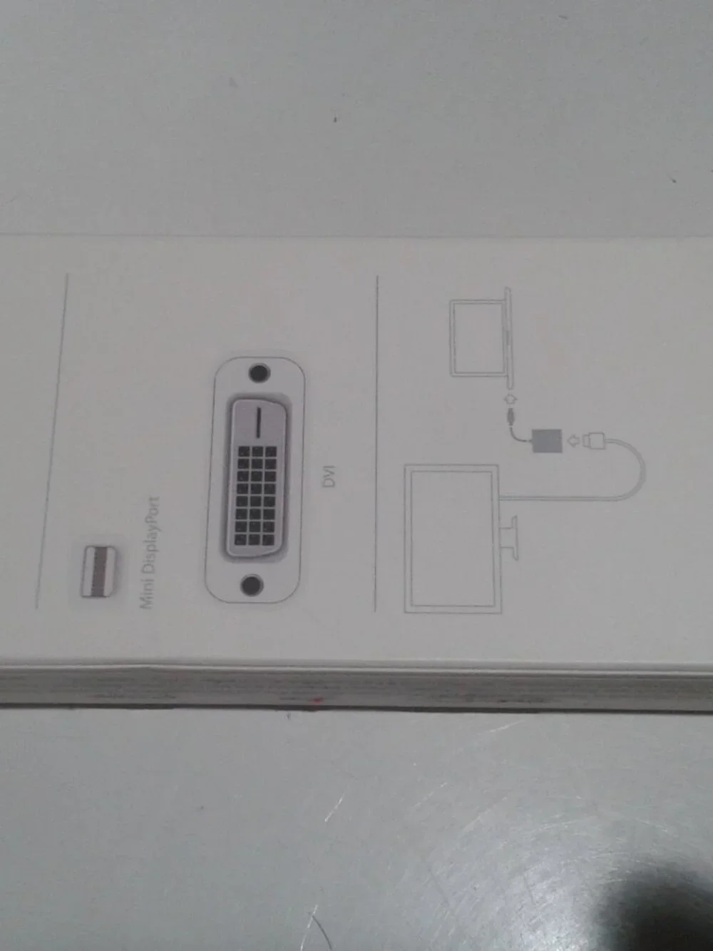 Genuine APPLE A1305 Mini-DisplayPort-DVI Adapter MB570Z-B NEW